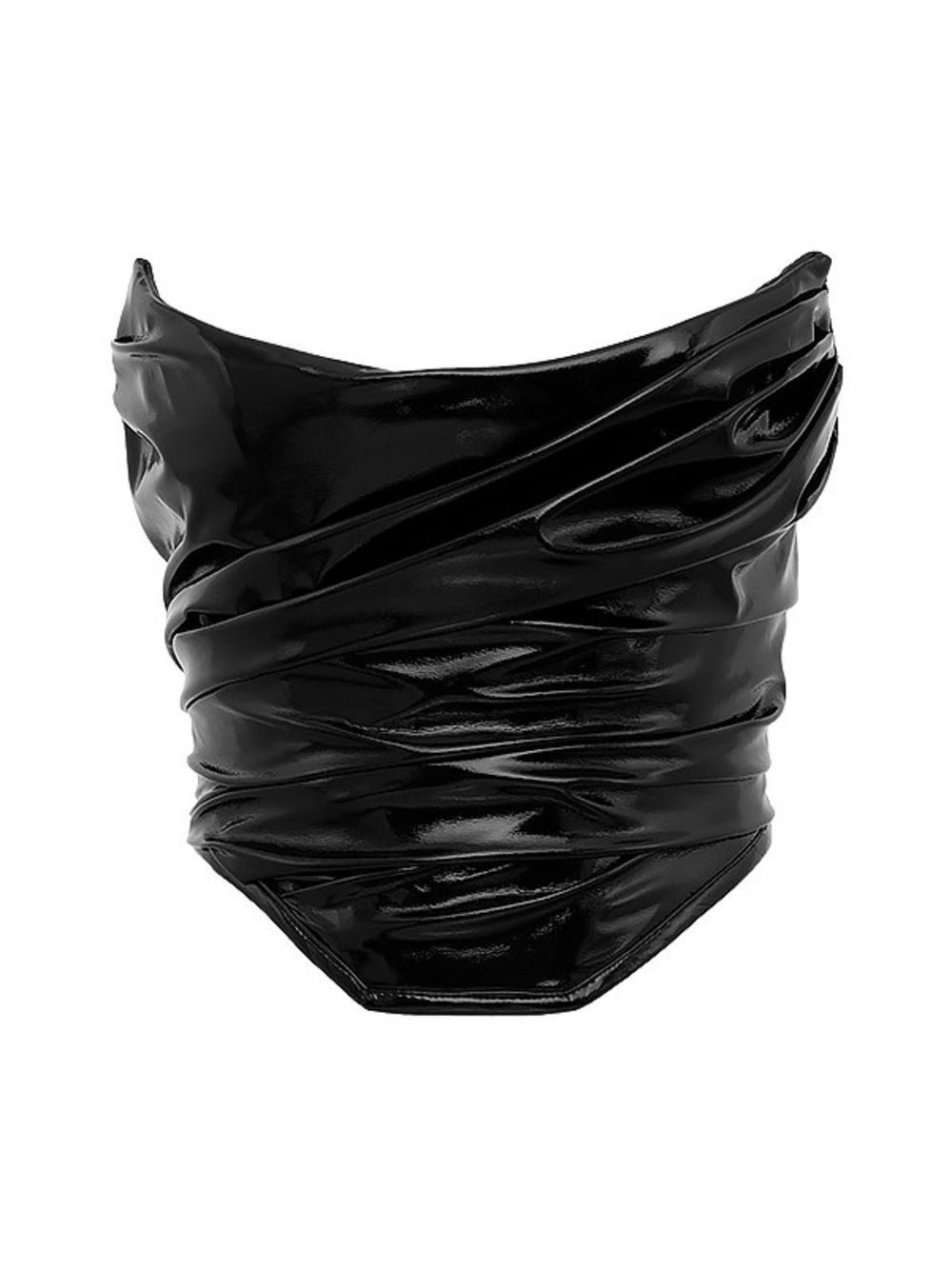 House of CB MARLA
Black Patent Boned Corset Top